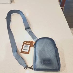 NEW Wrangler blue cross body